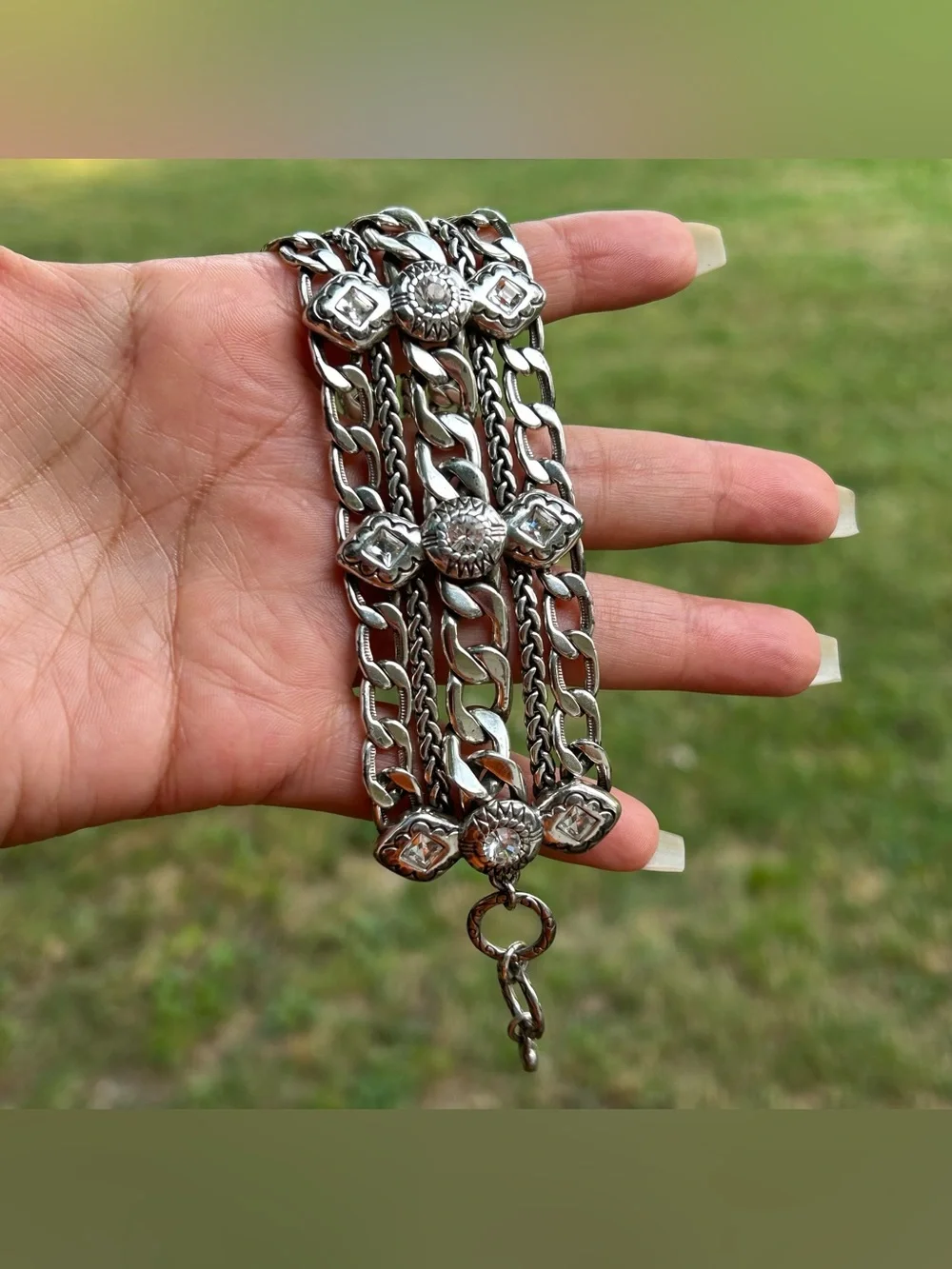 Brighton Fortino Chunky Triple Link Bracelet